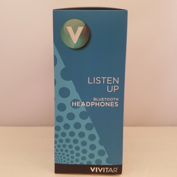 ❌SOLD❌Vivitar Listen Up Bluetooth Headphones | Over Ear | WHITE - Picture 4 of 7